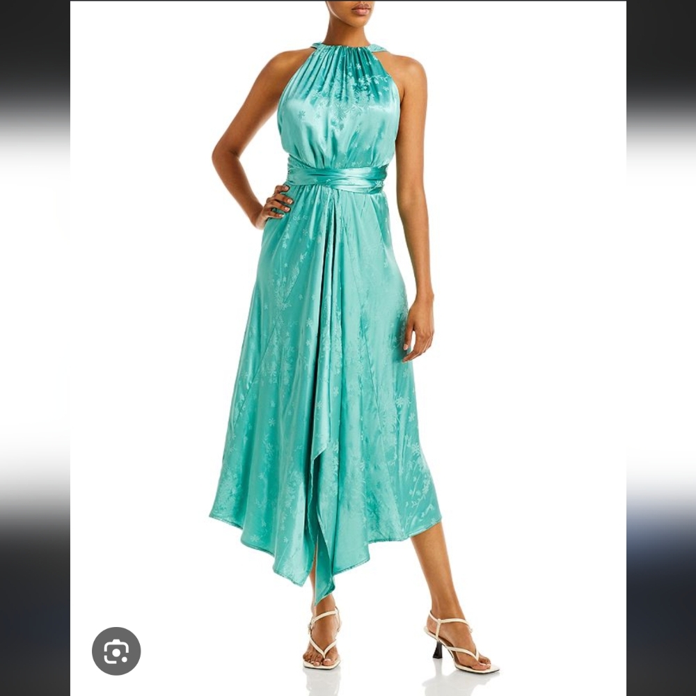 Sabina Musayev Juniper Dress in Spearmint Green